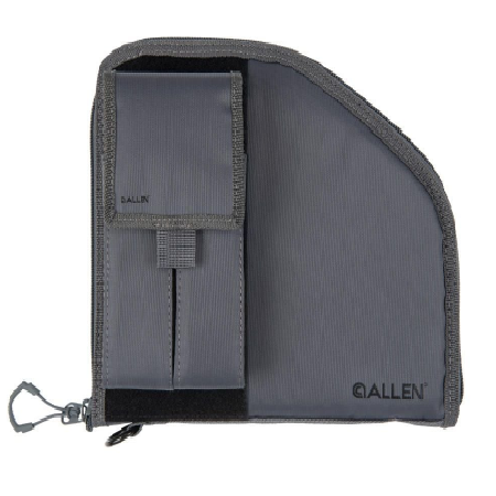 9.5" Pistol Case with Mag Pouch - Charcoal